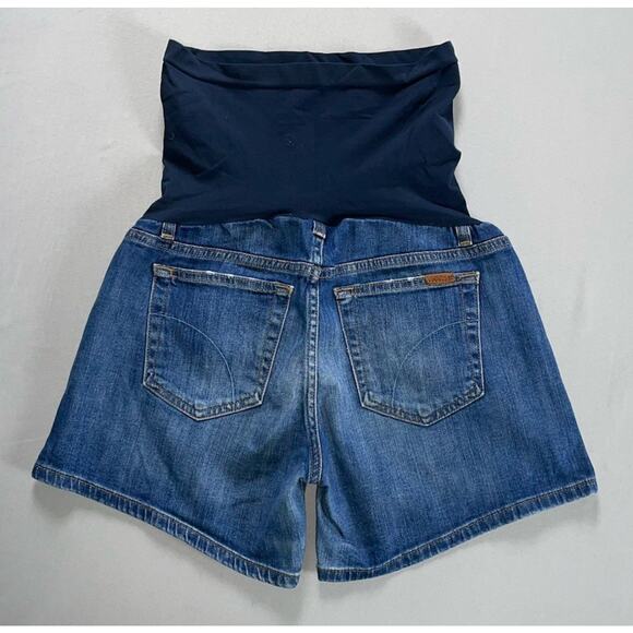 Joe's Jeans Secret Fit Belly 5 Pocket Denim Maternity Shorts Size 28 - Picture 3 of 3